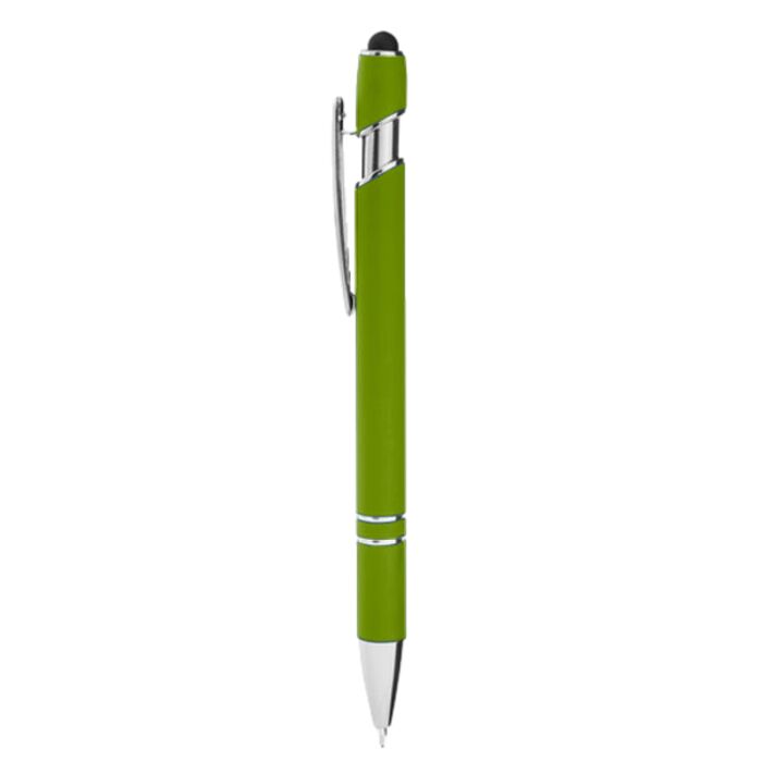 Rubberized Aluminum Click Stylus Pen Thumbnail