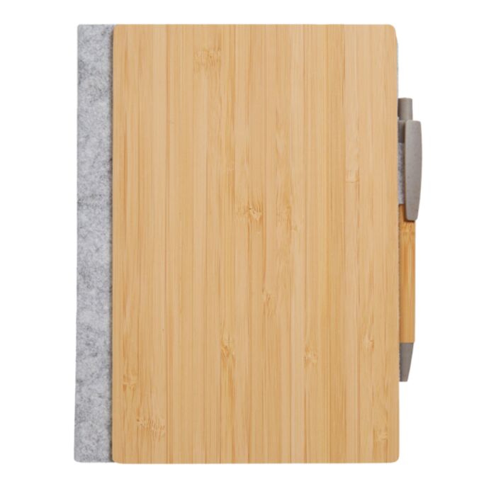 Grove Refillable Bamboo Notebook & Pen Thumbnail