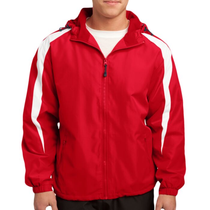 Sport Tek Fleece Lined Colorblock Jacket Thumbnail