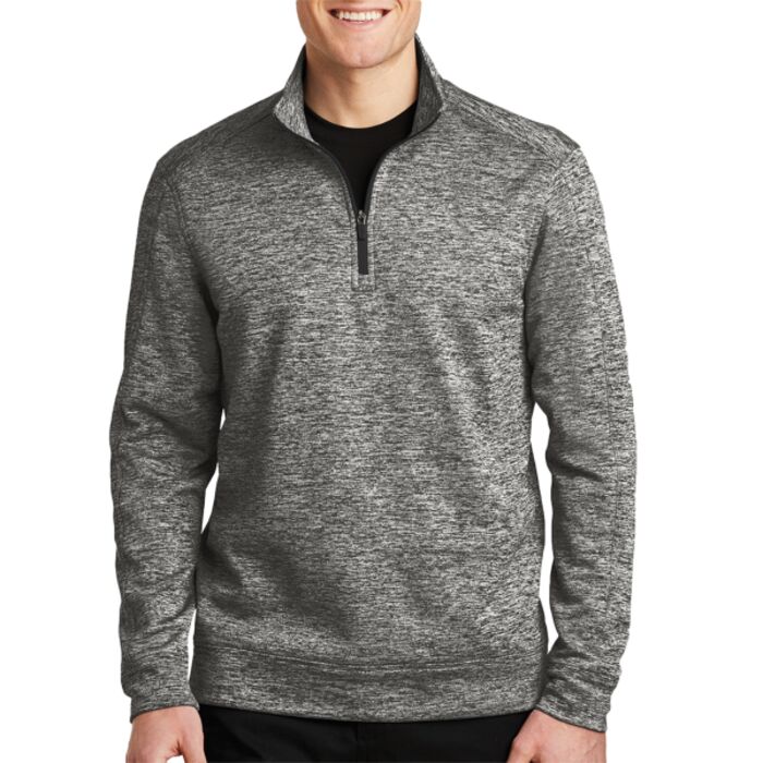 Sport-Tek Electric Heather Fleece 1/4 Zip Pullover Thumbnail